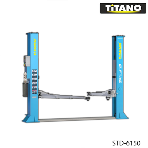 CẦU NÂNG Ô TÔ 2 TRỤ TITANO STD-6150 5 TẤN