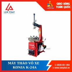 Máy tháo vỏ xe máy, máy ra vào lốp xe tay ga, ô tô KONIA K-24A