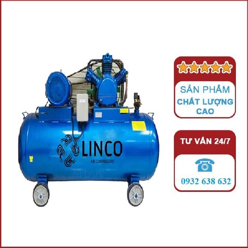 Máy nén khí Linco 7,5 hp - 500L đạt chuẩn hàng nhập chất lượng cao