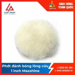 Phớt đánh bóng lông cừu 1 inch Maxshine