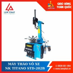 Máy ra vào lốp, máy tháo vỏ xe tải Titano STD-202B có cần gật gù