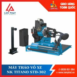 Máy tháo vỏ xe tải lớn, máy ra vào lốp xe tải TITANO STD-302 Liên doanh Ý