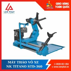 Máy tháo vỏ xe, ra vào lốp xe công trình, xe tải hạng nặngTitano STD-360