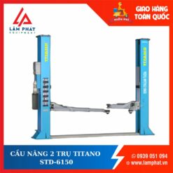 CẦU NÂNG Ô TÔ 2 TRỤ TITANO STD-6150 5 TẤN