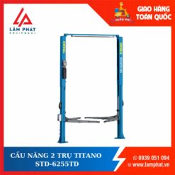 CẦU NÂNG Ô TÔ 2 TRỤ 5.5 TẤN TITANO STD-6255TD