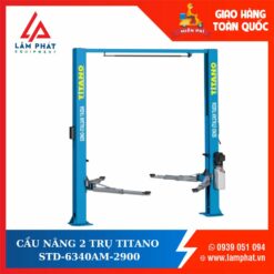 CẦU NÂNG Ô TÔ 2 TRỤ TITANO STD-6340AM-2900