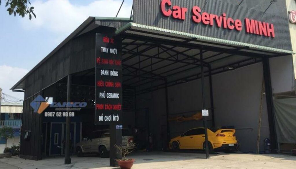 Lựa chọn mặt bằng rửa xe ô tô