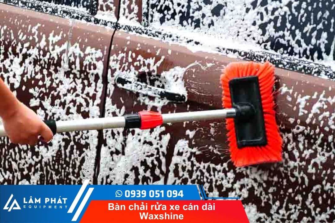 Hướng dẫn sử dụng Bàn chải rửa xe cán dài Maxshine