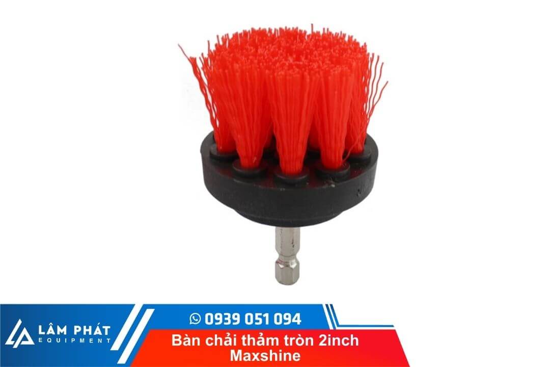 Bàn chải thảm tròn 2 inch Maxshine