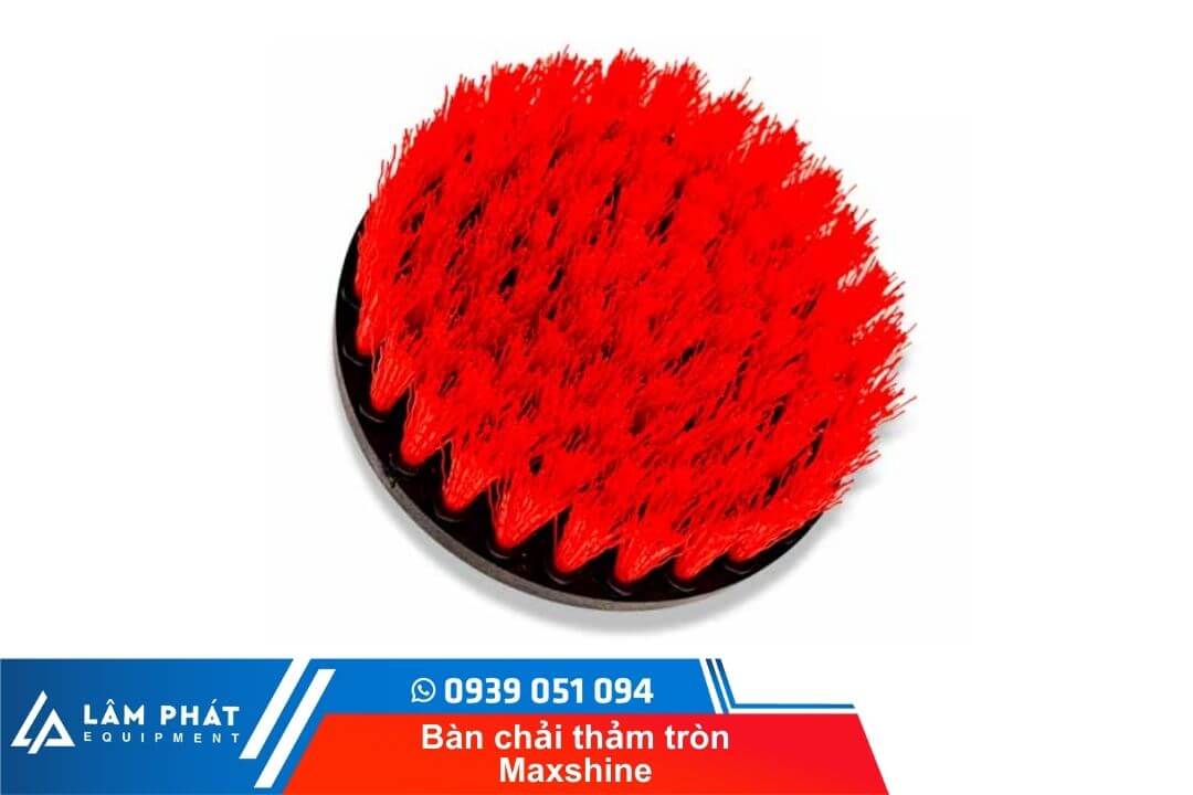 Bàn chải thảm tròn 4 inch Maxshine