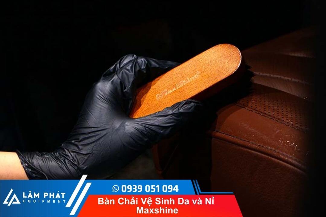 Hướng dẫn sử dụng bàn chải vệ sinh da và nỉ Maxshine