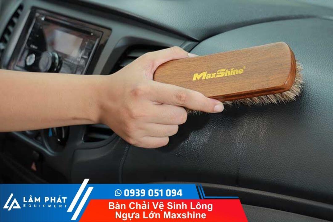 Hướng dẫn sử dụng bàn chải vệ sinh lông ngựa lớn Mashine