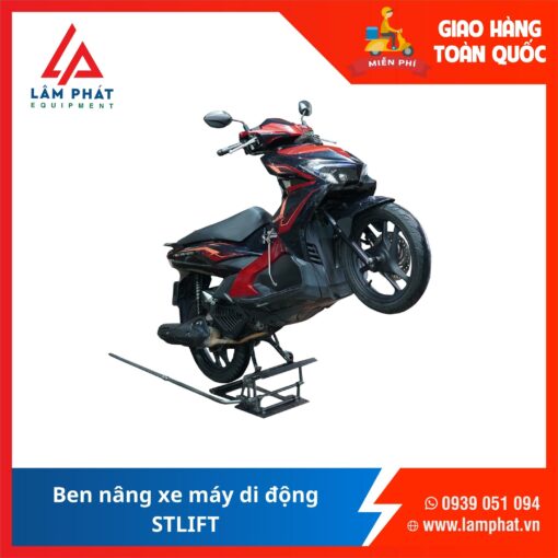 Ben nâng rửa xe máy di động không cần lắp đặt STLIFT - Hình ảnh 9