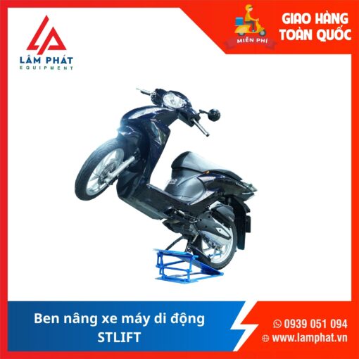 Ben nâng rửa xe máy di động không cần lắp đặt STLIFT - Hình ảnh 3