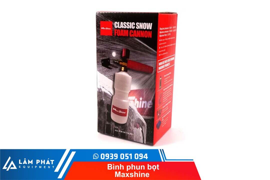 Bình phun bọt tuyết Maxshine