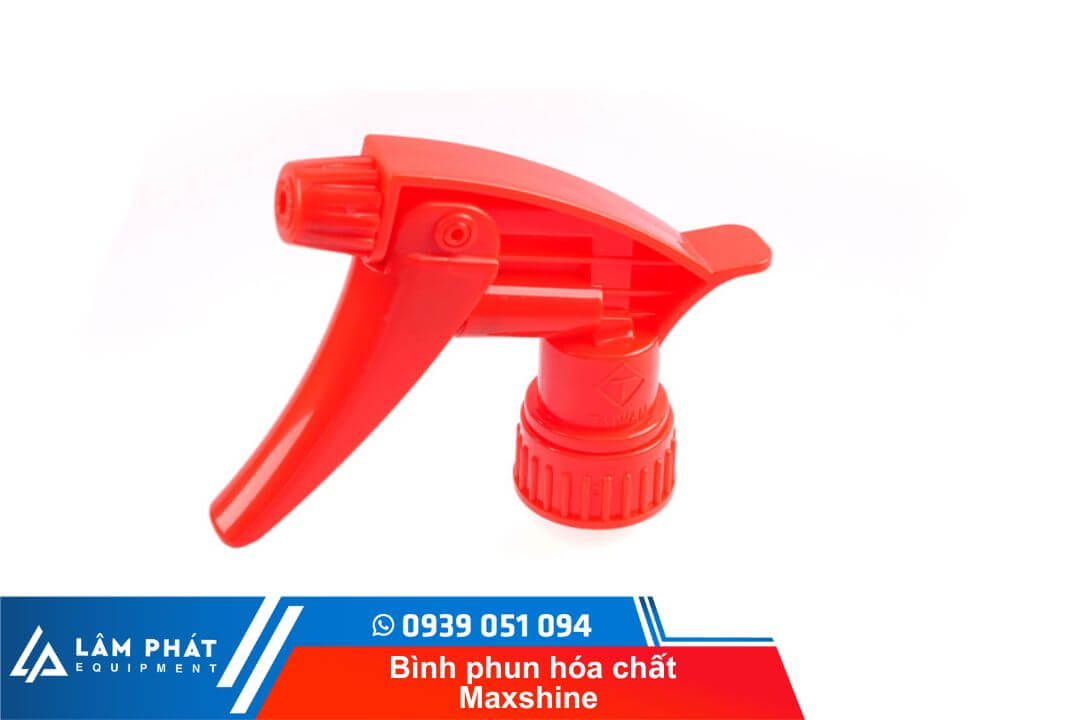 Bình phun này có van tích hợp với vòi phun