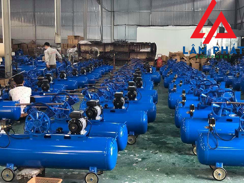 Bình tích khí 1000L được sản xuất tại Lâm Phát