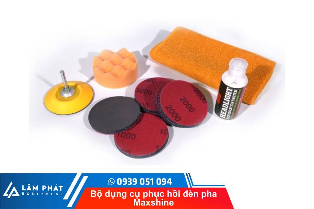 Bộ dụng cụ phục hồi đèn pha Maxshine