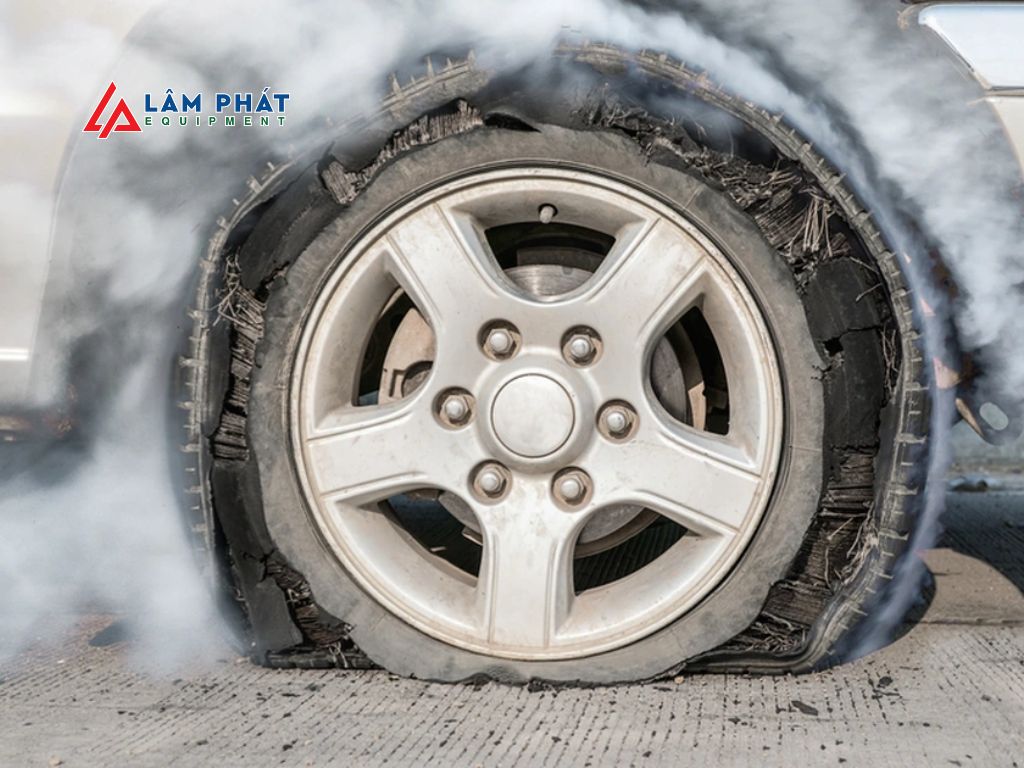 Sai lầm khi bơm lốp khiến xe bạn dễ bị nổ giữa đường. Khám phá ngay cách bơm đúng chuẩn để bảo vệ an toàn mỗi hành trình.