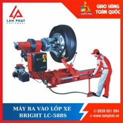 Máy tháo vỏ xe tải lớn, máy ra vào lốp xe tải BRIGHT LC588S Liên doanh Ý