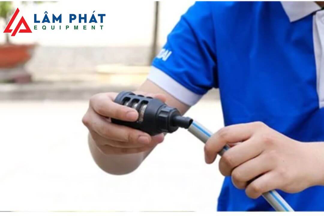 Hướng dẫn cách lắp máy rửa xe 5 bước cực đơn giản