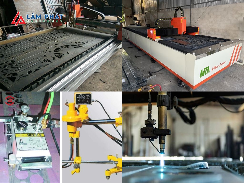 Các loại máy cắt mà Lâm Phát JSC sử dụng 