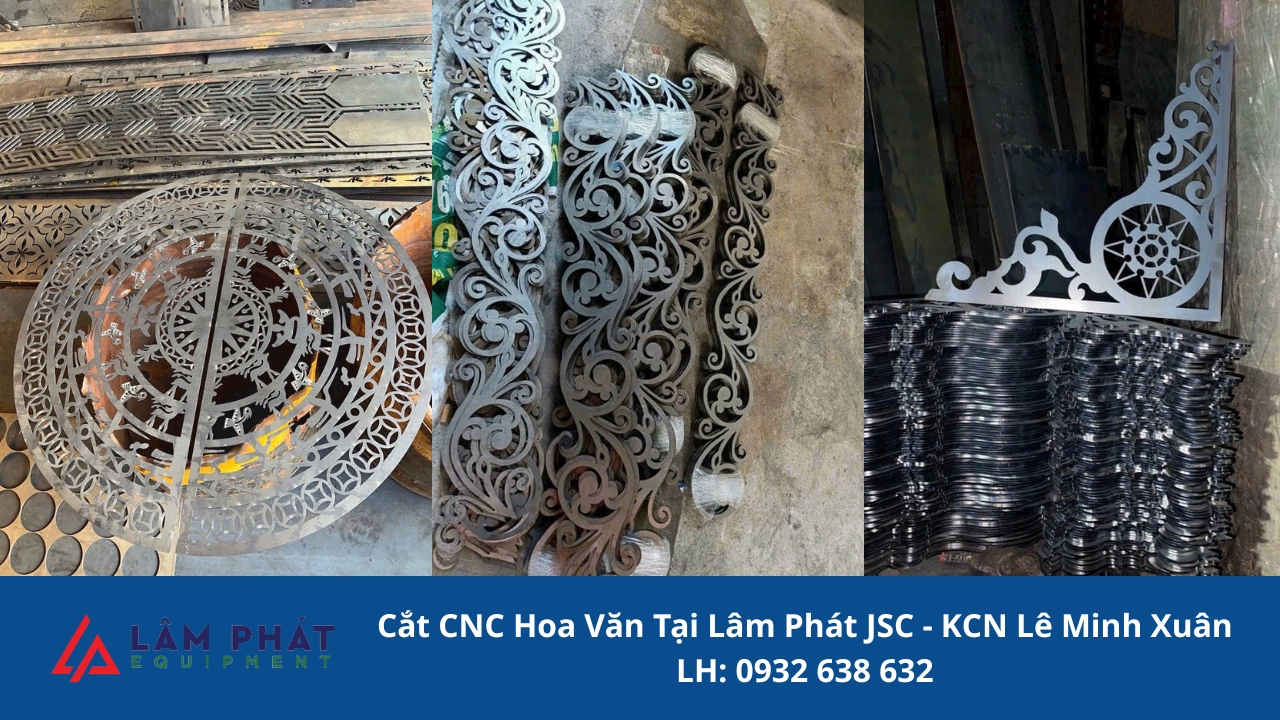 Cắt cnc sắt tấm và kim loại theo yêu cầu tại TPHCM 2025