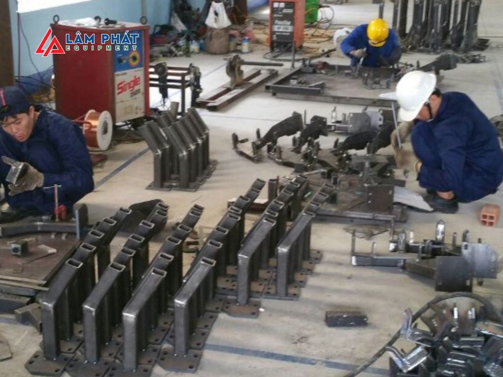 Cắt sắt công trình, công xưởng, dầm 