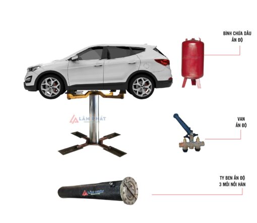 cầu nâng 1 trụ chữ X Ấn Độ