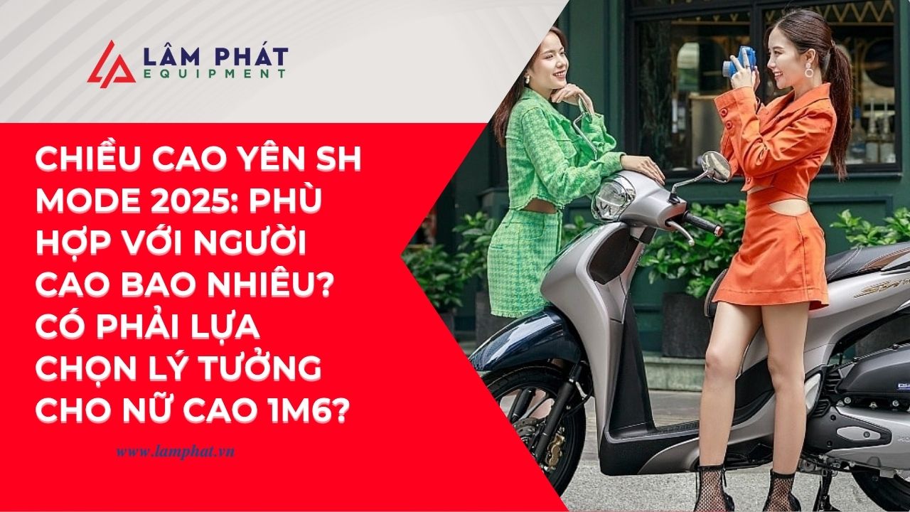 Chiều cao yên SH Mode 2025 khiến nhiều người phải cân nhắc kỹ trước khi mua. Vậy ai là người phù hợp nhất với mẫu xe này? Xem ngay!