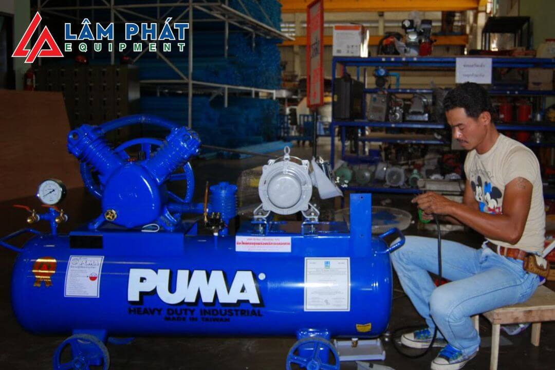 công suất của máy nén khí