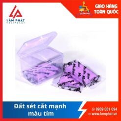 Đất Sét Cắt Mạnh Màu Tím