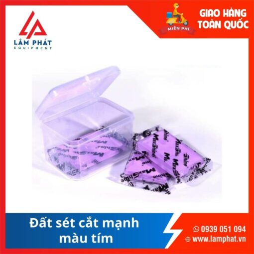 Đất Sét Cắt Mạnh Màu Tím