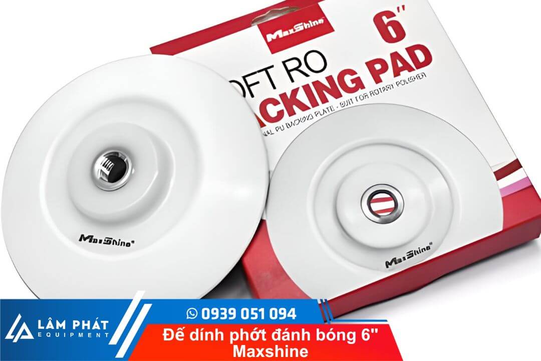 Đế dính phớt đánh bóng 6 inch Maxshine