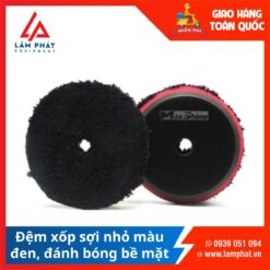 Đệm xốp sợi nhỏ màu đen đánh bóng bề mặt Maxshine