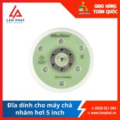 Đĩa dính cho máy chà nhám hơi 5 inch