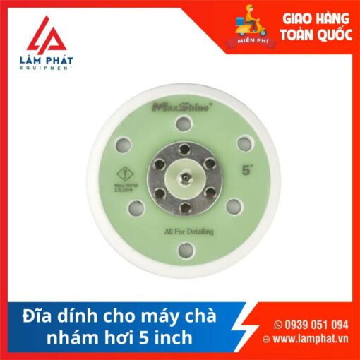 Đĩa dính cho máy chà nhám hơi 5 inch