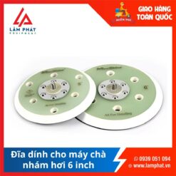 Đĩa dính cho máy chà nhám hơi 6 inch