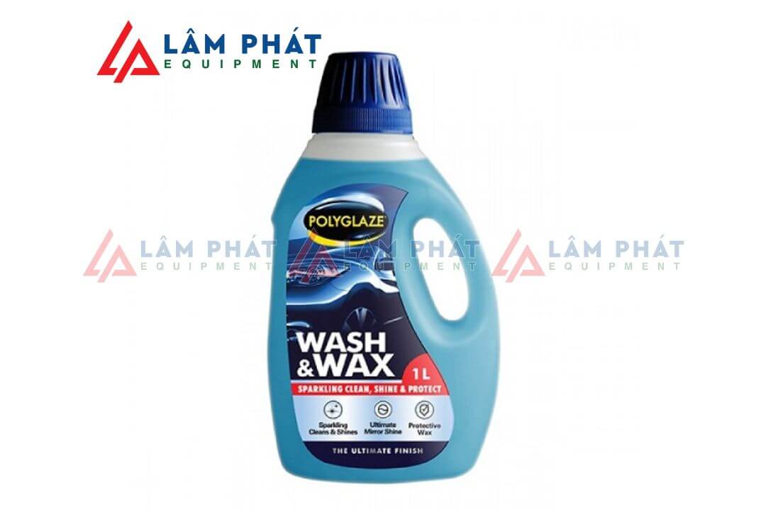 Chai xịt đánh bóng xe máy Wash & Wax