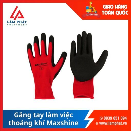 Găng Tay Làm Việc Thoáng Khí Maxshine