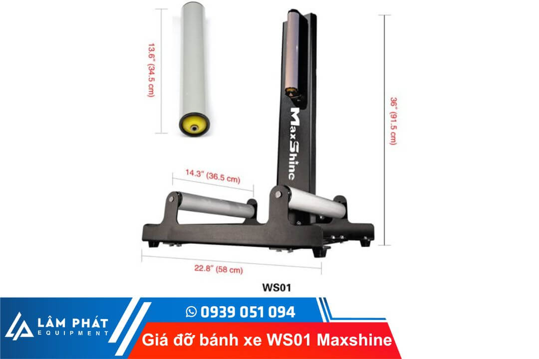 Thông số kỹ thuật của Giá đỡ bánh xe WS01 Maxshine