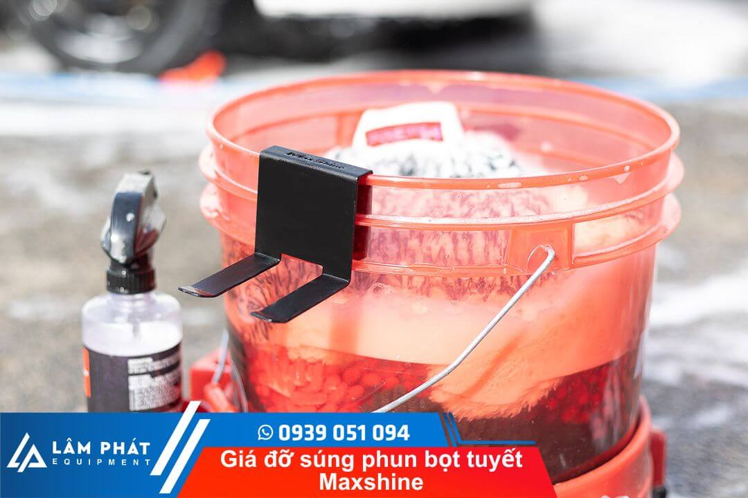 Hướng dẫn sử dụng giá đỡ súng phun bọt tuyết Maxshine