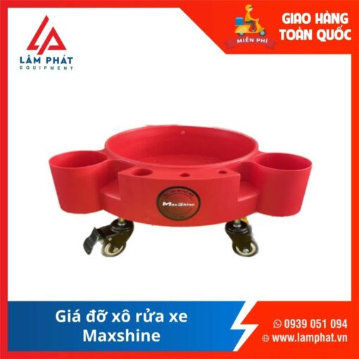 Giá Đỡ Xô Rửa Xe Đỏ