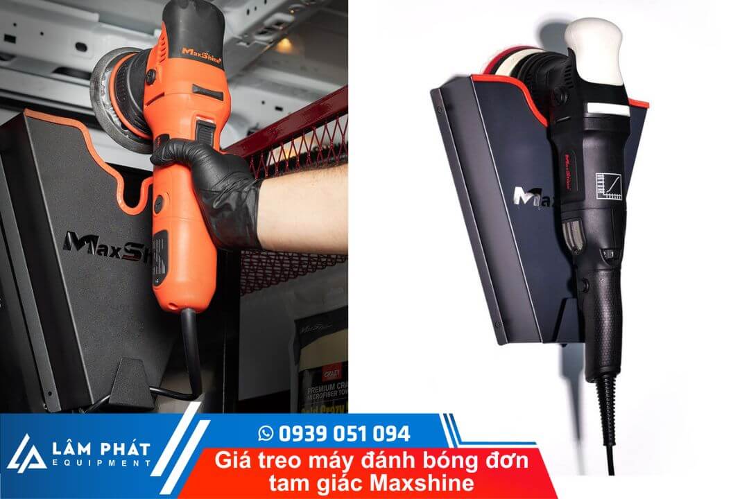 Hướng dẫn sử dụng giá treo máy đánh bóng đơn tam giác Maxshine