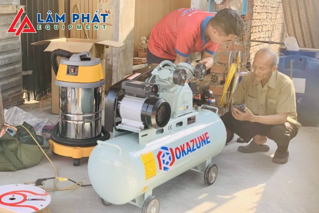 Hướng dẫn sử dụng máy nén khí