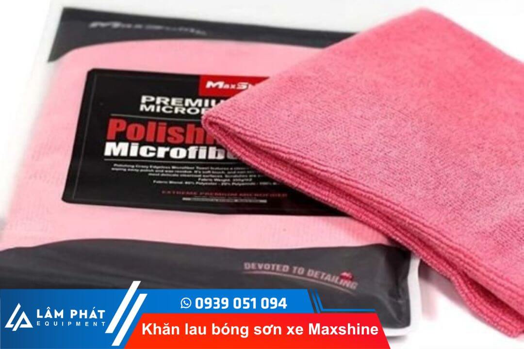 Khăn lau bóng sơn xe Maxshine