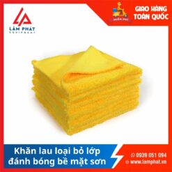 Khăn lau loại bỏ lớp đánh bóng bề mặt sơn Maxshine