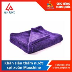 Khăn siêu thấm nước sợi xoắn Maxshine