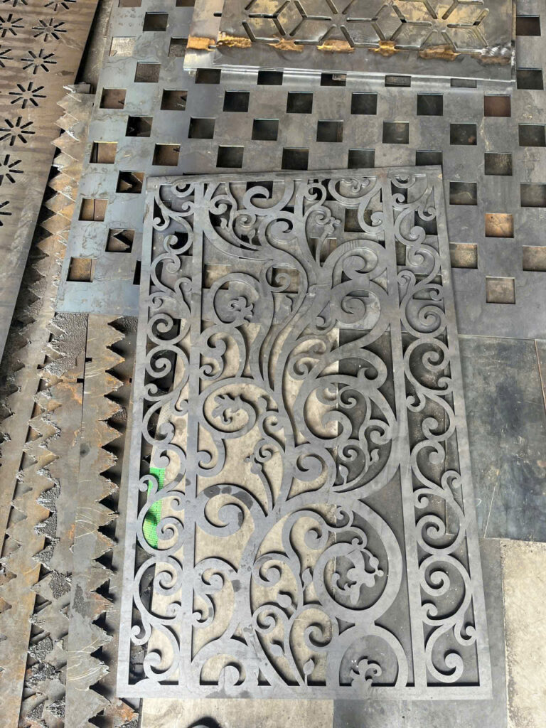 Mẫu lan can cắt cnc đẹp