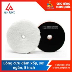 Lông cừu đệm xốp sợi ngắn 5 inch Maxshine